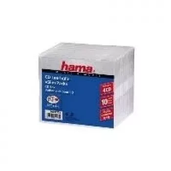 Hama CD fino Pack 4, pack de 10 4 Discs transparente