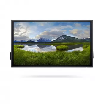 DELL P6524QT ecrã interativo plano 163,9 cm (64,5 polegadas) LCD 350 cd/m² 4K Ultra HD preto ecrã tátil