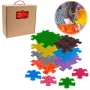 Conjunto de tapete ortopédico sensorial ASKATO 11-em-1 Medium — 11 peças de puzzle (Mfk-021-01)