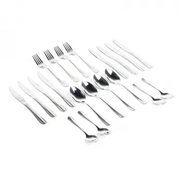Conjunto de talheres Salter BW086282EU7 — 20 peças em aço inoxidável, adequado para máquina de lavar louça