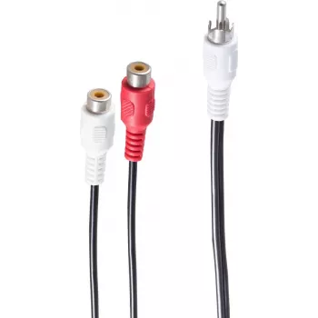 Cabo de áudio RCA 2 x RCA ShiverPeaks BS40044