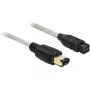 Cabo FireWire DeLOCK 82595 1 m cinzento macho/macho