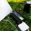 Inversor Green Cell INV12 3000 W 12 V para 230 V, 50 Hz, 1 USB, arrefecimento ativo, preto