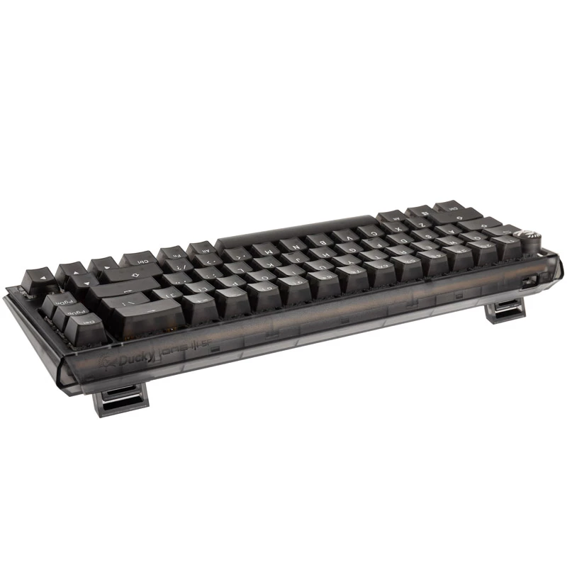Teclado Gaming Ducky One 3 Aura SF USB QWERTY US International preto