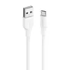 Cabo USB2.0 para MICRO-B/1M branco Ctiwf Vention