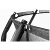 Trampolim Salta Premium Black Edition 244 x 396 cm, modelo 5363, superfície de salto retangular