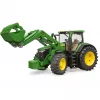 Trator BRUDER John Deere 7R 350 brinquedo — ABS, recomendado a partir dos 3 anos