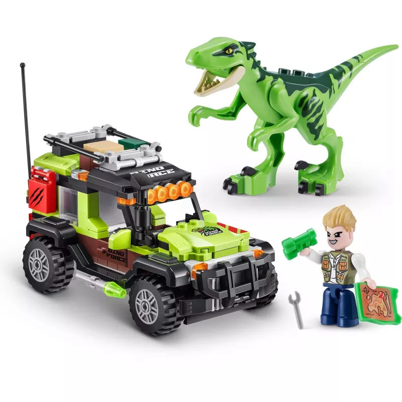 MAX - Dino Adventure Raptor Force, brinquedo de construção