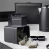 Caixa de pão Salter BW124581EU7 design Kuro em aço – armazenamento em aço inoxidável para pão e produtos de padaria
