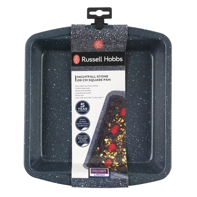 Frigideira quadrada Russell Hobbs RH00997EU73 26 cm revestimento antiaderente Stone