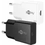 Goobay 75727 - carregador USB 20 W 1x USB-C GaN fino preto (75727)
