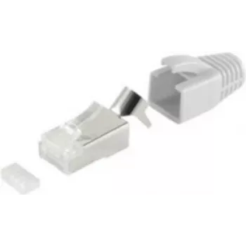 Ficha RJ45 ShiverPeaks BS72067-GR cinzento