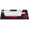 LORGAR KBP7075W teclado gaming mecânico sem fios 75%, preto/vermelho, EN
