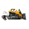 LEGO City 60466 Bulldozer amarelo com pá carregadora frontal conjunto de construção, 682 peças, 3 minifiguras, a partir dos 8 anos