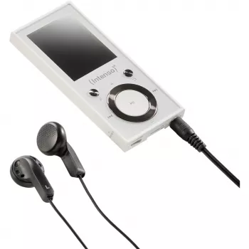 LEITOR MP3 16GB BRANCO/3717472 INTENSO