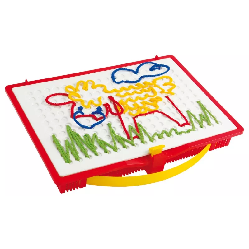 Quercetti 0570 Filo brinquedo educativo de cordões de bordado, a partir de 4 anos, multicolor