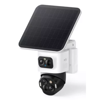 Anker Innovations Eufy SoloCam S4, Câmara de segurança IP, Interior e exterior, Sem fios, Teto/Parede, Preto, Branco, Cartucho (forma)