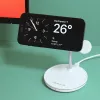 Carregador de mesa sem fios Tellur TLL151391 3em1 MagSafe carregamento rápido para smartphone, relógio e auscultadores