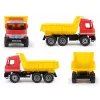 Camião basculante de brinquedo Lena Actros 62 cm carrinho castanho individual