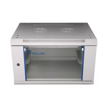 Armário de parede Extralink Extralink Rackmount cabinet 6U 600x450 Cinzento