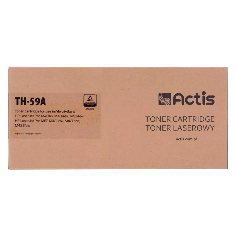 Toner Actis TH-59A (substituto para HP CF259A; Supreme; 3000 páginas; preto) com um chip para monitorização do nível de toner