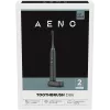 Escova de dentes elétrica sónica AENO Sonic DB6: preto, 5 modos, carregamento sem fios, 46000 rpm, 40 dias sem carregar, IPX7