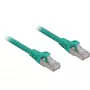 Cabo de rede Sharkoon Cat.6a SFTP RJ-45 Cat6a 0,25 m verde