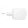 Carregador rápido AC de interior Belkin WCH020KQ2MWH-B6 – 2x USB-C, 2 m cabo integrado, branco