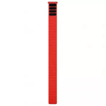 Pulseira de relógio Garmin UltraFit 22 mm nylon flame red (010-13306-12)
