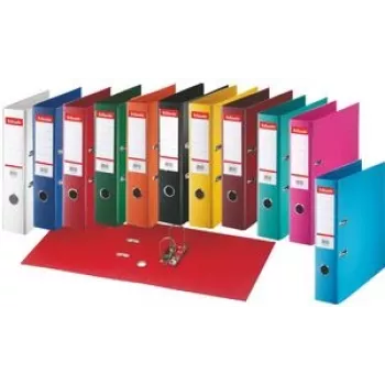 Dossier de anéis Esselte Standard PP, 30% de película reciclada pós-consumo, FSC® sem cantos metálicos A4/75 mm
