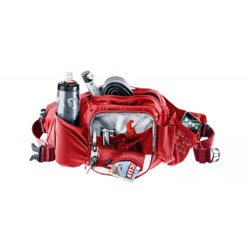 Bolsa de cintura Deuter Pulse 5 l vermelho