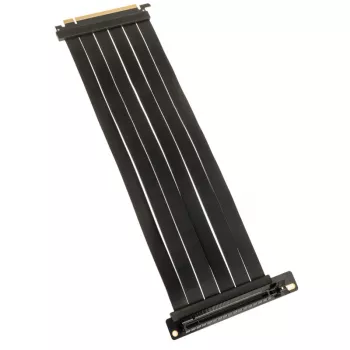 Cabo riser Kolink PCI Express 5.0 x16 para x16, 90 graus, preto – 30 cm