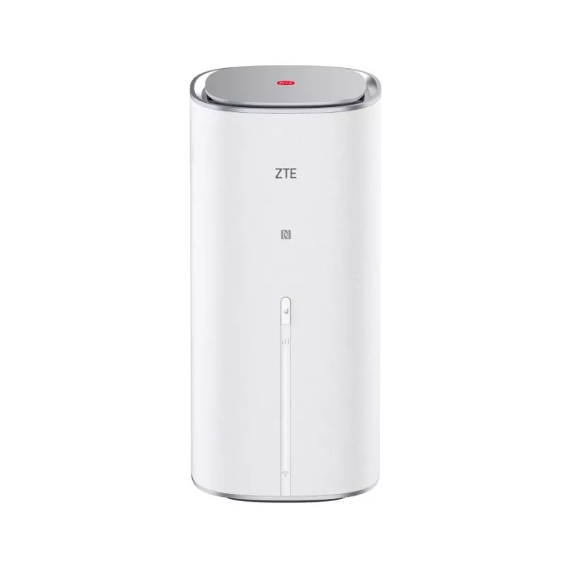 ZTE G5 Max Router Wi-Fi dual-band 802.11ac – 5G, dual-SIM, 1x 2,5GbE, USB‑C, 48V, branco