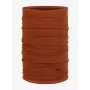 Buff aquecedor de pescoço multifuncional leve de lã merino - canela