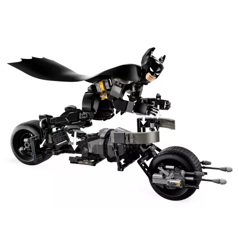 LEGO® DC Batman™: Figura construível do Batman e mota 76273