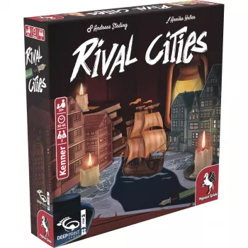 Deep Pint Games Rival Cities, jogo de sociedade