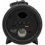 Altifalante Bluetooth Manhattan London, saída de som decente (3 W), 3 horas de reprodução, rádio FM, alcance 10 m, leitor de cartões microSD (32 GB), ligação Aux 3,5 mm, cabo de carregamento USB-A incluído, bateria 1200 mAh, Bluetooth v5, três anos de garantia