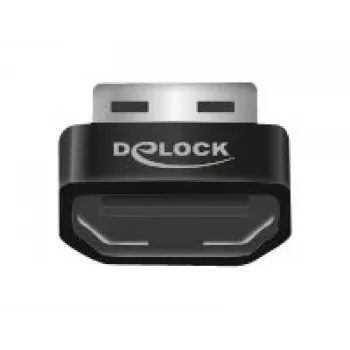 Adaptador MHL Delock HDMI-A fêmea > USB Type-A macho preto