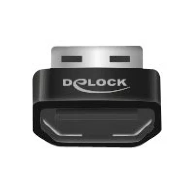 Adaptador MHL Delock HDMI-A fêmea > USB Type-A macho preto