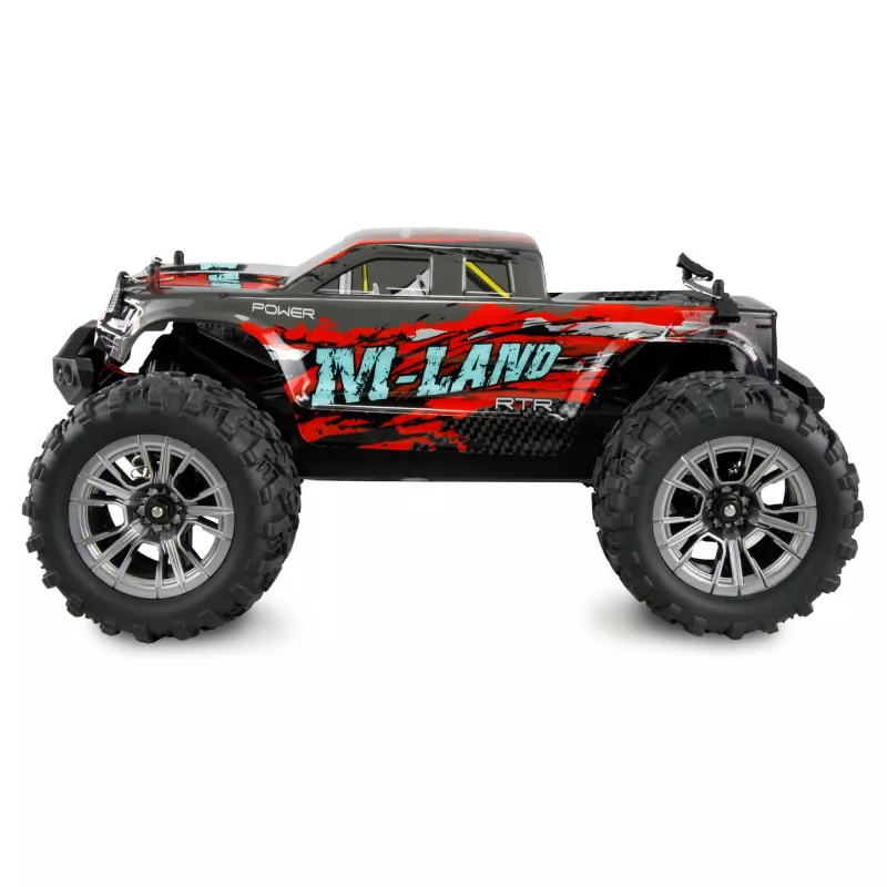 Amewi M-Land monstertruck 48 km/h 4WD 1:16 RTR vermelho (22622)