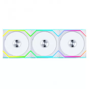 Lian Li UNI FAN SL Wireless 120 ARGB Reverse Blade branco pack de 3