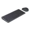 Conjunto de teclado e rato multi-dispositivo preto cinzento