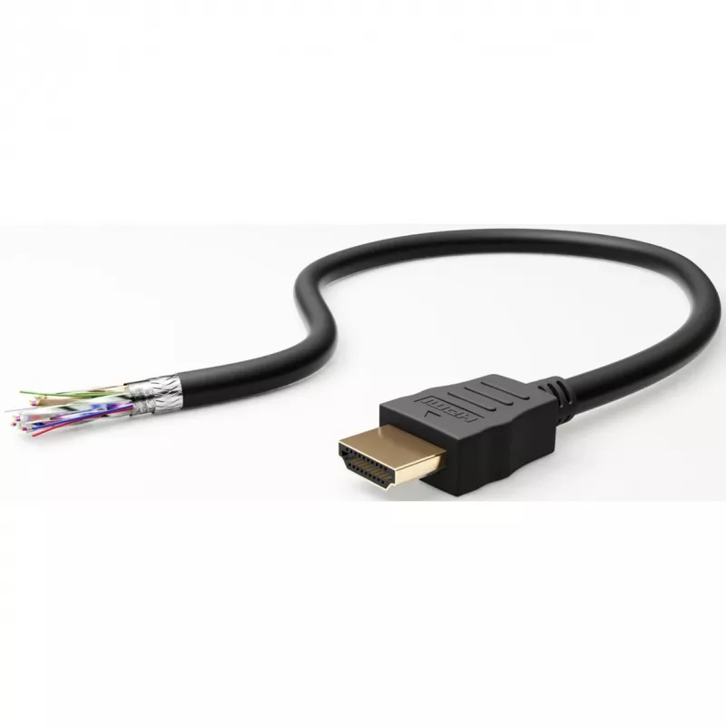 Goobay Series 2.1 8K Ultra High-Speed HDMI™ Cabo com Ethernet, preto, 3 m - Cabo de alta velocidade para 8K@60 Hz (47575)