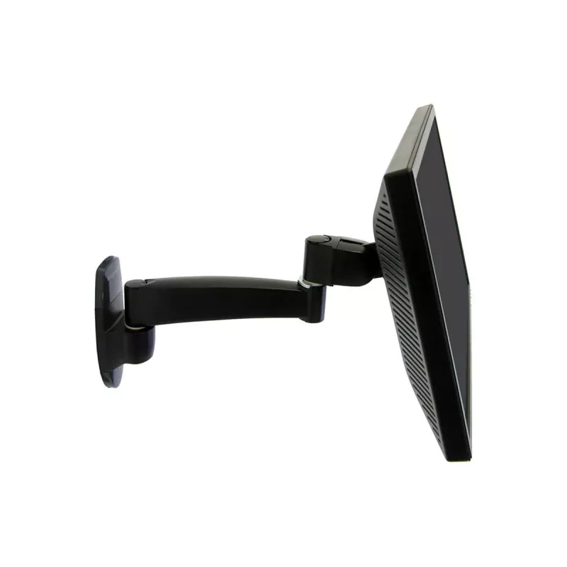 Ergotron 200 Series - kit de montagem (braço de parede) - para monitor - 1 extensão - aço - preto - tamanho do ecrã: até 81,3 cm (até 32 polegadas)