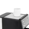 Jata JECA2525 máquina de café expresso, 20 bar, 850 W, depósito de água de 1,8 l, tubo de vapor, preta / aço inoxidável