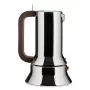 Cafeteira moka Alessi 9090/6 aço inoxidável altura 205 mm