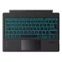 Teclado Bluetooth QWERTZ Inateck KB02027 — preto, touchpad, bateria integrada de 500 mAh, Bluetooth para série Surface Pro