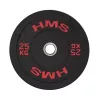 Disco de peso olímpico com revestimento de borracha HMS Fitness HTBR25 1 unid.