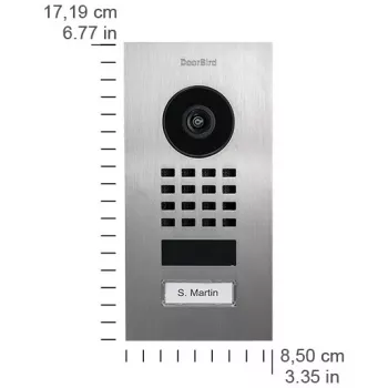 Intercomunicador de vídeo DoorBird D1101V