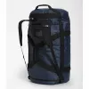 Saco de viagem The North Face Base Camp Duffel L 95 L poliéster preto, navy